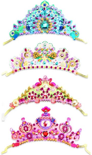 Kūrybinis rinkinys DJECO LIKE A PRINCESS (karūnos)