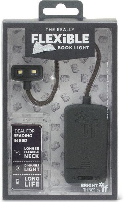 Knygos lemputė REALLY FLEXIBLE GREY