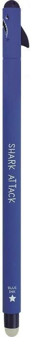 Ištrinamas gelinis rašiklis SHARK, mėlynas