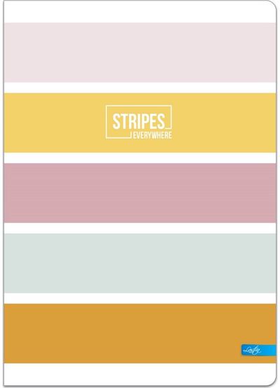 Kontorinė knyga STRIPES, A4, 70 g, 96 l., langeliais
