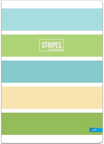 Kontorinė knyga STRIPES, A4, 70 g, 96 l., langeliais