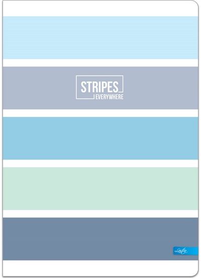 Kontorinė knyga STRIPES, A4, 70 g, 96 l., langeliais