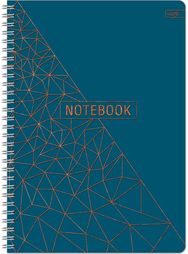 Sąsiuvinis BRONZE su spirale, A4, 70 g, 100 l., langeliais