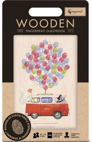 Paveikslas pirštų antspaudams KEMPERIS, A4, su 2 rašalo pagalvėlėmis