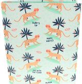 Segtuvas PALMS&PIZZA SURF'S su 2 žiedais, A4, kartoninis