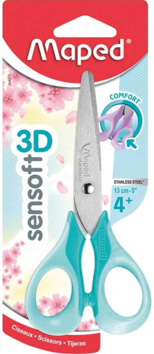 Žirklės MAPED SenSoft Pastel, 13 cm