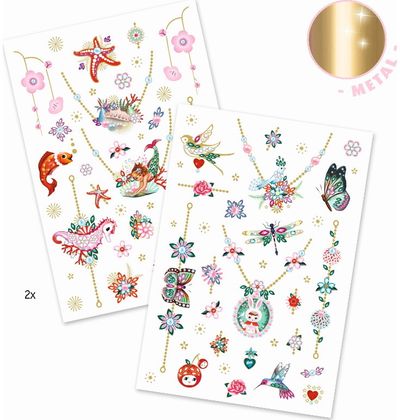 Laikinosios tatuiruotės DJECO Fiona's Jewels