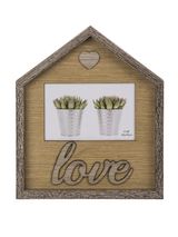 Nuotraukų rėmelis LOVE HOUSE SHAPE, 26x22/10x15 cm