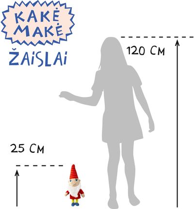 Pliušinis žaislas NETVARKOS NYKŠTUKAS