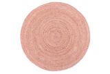 Kilimėlis FANNIK ROUND POUKAMA ROSE, 90 cm