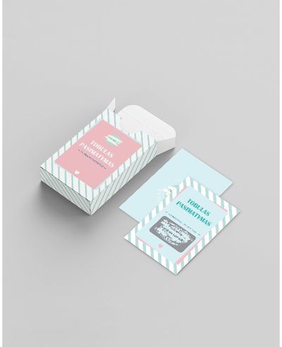 Nutrinamos kortelės TOBULAS PASIMATYMAS