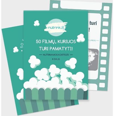 Nutrinamos kortelės 50 FILMŲ II DALIS