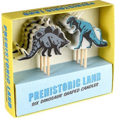 Torto žvakutės PREHISTORIC LAND, 6 vnt.