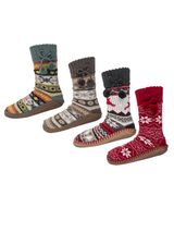 Moteriškos kojinės-šlepetės CLASSIC, dydžiai: 35-38/39-42