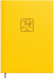 Darbo knyga A5 MEMORY 2026, puslapis dienai geltona