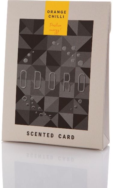 Kvepianti kortelė ODORO ČILI APELSINAS