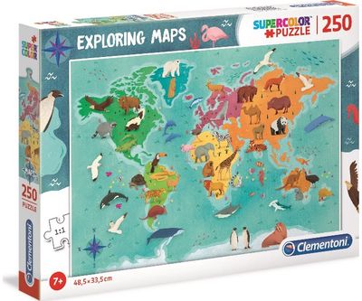 Dėlionė CLEMENTONI 250 det. Animals in the World