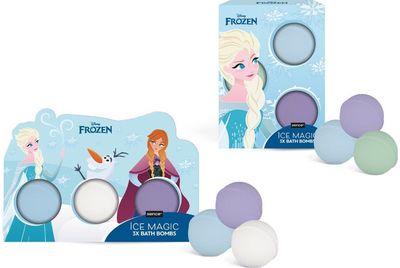 Sence Disney Frozen dovanų rinkinys: vonios bombos 3 x 50 g