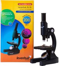Mikroskopas LEVENHUK 2S NG mikroskopas 200x