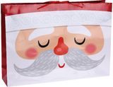 Kalėdinis dovanų maišelis X-MAS FACES HORIZON, 34x8x24 cm