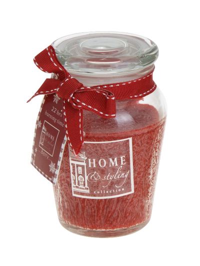 Žvakė stiklainėlyje HOME BERRY, 6x9 cm