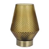 Stalo lempa RELIEF GOLD, LED, 12x17 cm