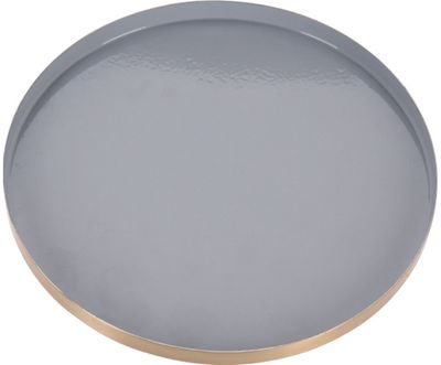 Lėkštė GREY SHADES OUTSIDE GOLD, 17 cm