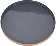 Lėkštė GREY SHADES OUTSIDE GOLD, 17 cm