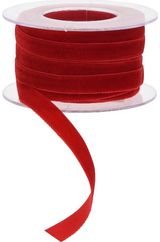 Dovanų pakavimo juostelė VELVET RED/GREEN/WHITE, 8 m