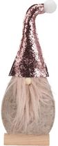 Kalėdinė dekoracija SANTA FELT&MUSTACHE, 15x4x31 cm