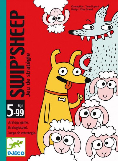 Kortų žaidmas DJECO Swip'Sheep