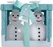 Vonios rinkinys SANTA&CO NEW SNOWMEN (dušo želė+kūno losjonas)