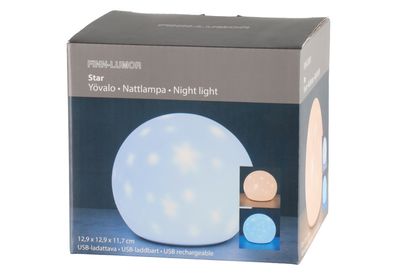 Naktinė lemputė STARS, 12 cm