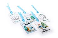 Dovanų žymeklių rinkinys WRAP SNOWMAN, 20 vnt.