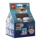 Mokomieji antspaudai B.STOP VIRUS 2 vnt. + rašalas