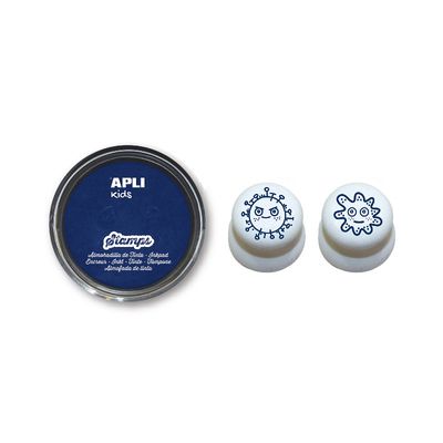 Mokomieji antspaudai B.STOP VIRUS 2 vnt. + rašalas