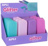 Penalas APLI NORDIK GLITTER, silikoninis, įv.spalvų