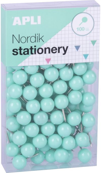Smeigtukai APLI NORDIK, 9x20 mm, 100 vnt