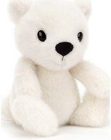 Pliušinis žaislas Fuzzle Polar Bear