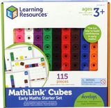 Matematinis kubelių žaidimas su užduotimis LR Mathlink® Cubes