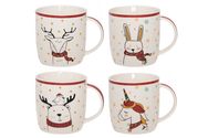 Puodelis X-MAS ANIMAL FRIENDS, 370 ml