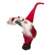 Kalėdinė dekoracija SANTA WITH BAG, ~35 cm