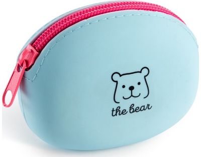 Monetų piniginė MR BACK2FUN BEAR, silikoninė