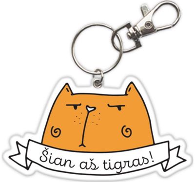 Atšvaitas - pakabukas NIEKO RIMTO forminis, M, įv.rūšių