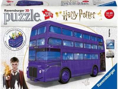 Dėlionė 3D RAVENSBURGER Harry Potter Knight Bus, 216d.