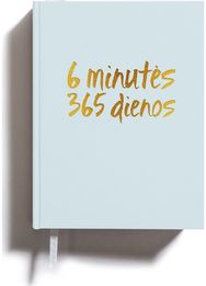Dienoraštis saviugdai 6 MINUTĖS 365 DIENOS, melsvas