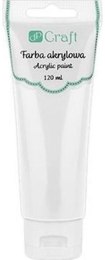 Akriliniai dažai TITANIUM WHITE, 120 ml