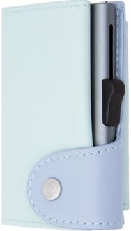 Piniginė C-SECURE su kortelių dėklu XL (8-12), Aqua