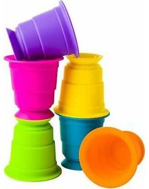 Limpantys puodeliai SUCTION KUPZ FAT BRAIN TOY