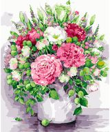 Tapyba pagal numerius BRIGHT PEONIES 40x50